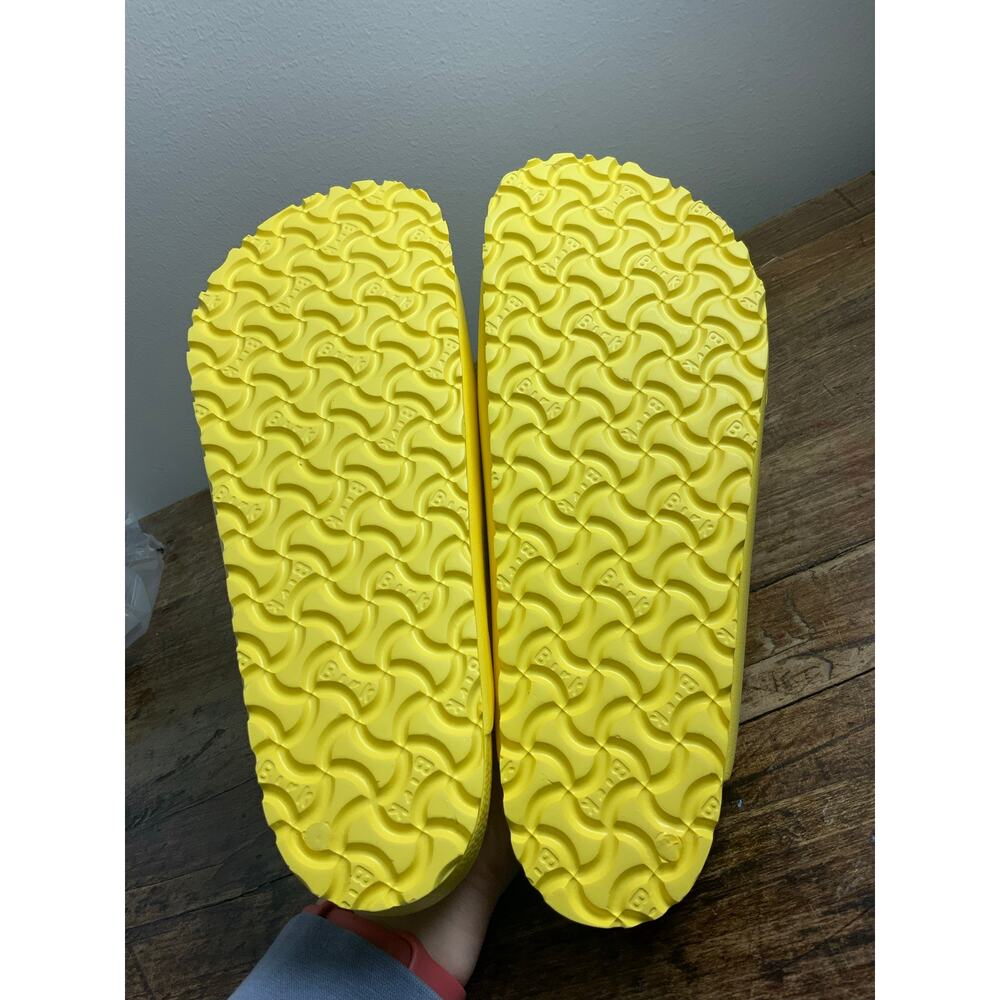 Birkenstock Arizona EVA Vibrant Yellow NWOT size 44 - US 11 - Picture 5 of 6